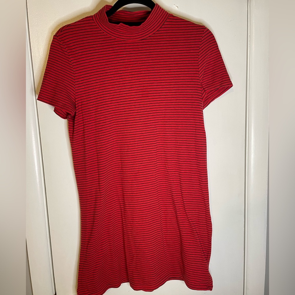 Striped T Shirt Dress